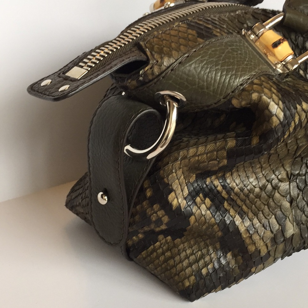 Gucci Python Tote - Picture 2 of 7